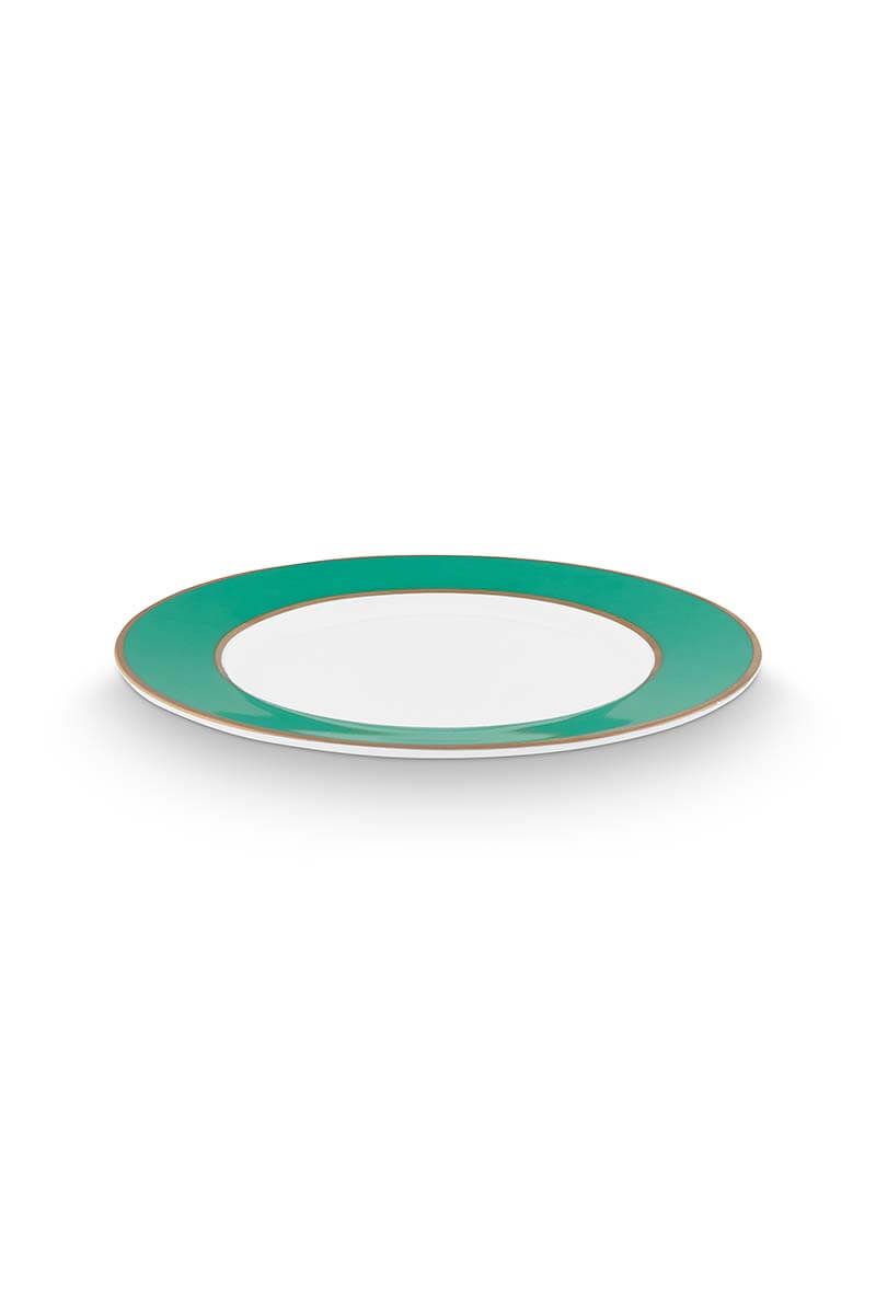 Pip Chique Breakfast Plate Green 23cm