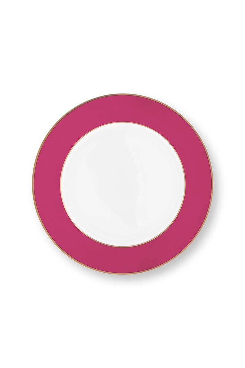 Pip Chique Breakfast Plate Pink 23cm