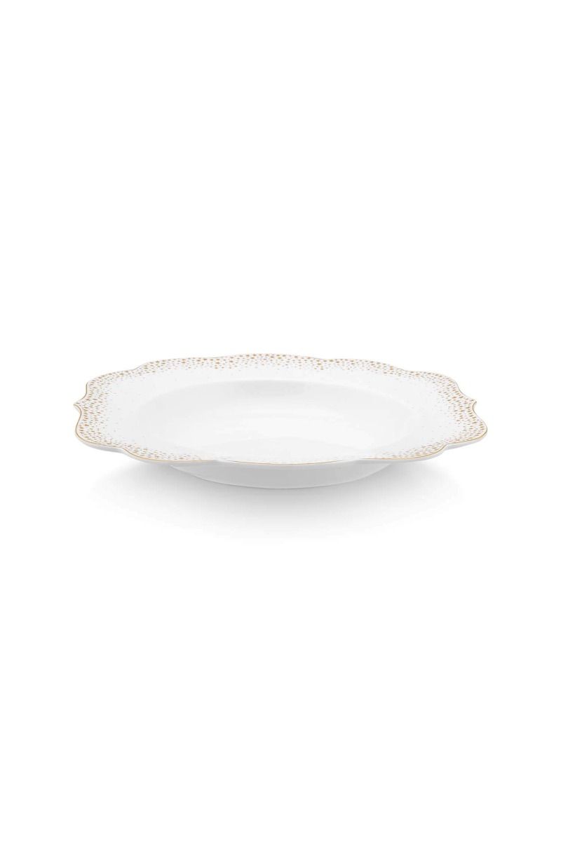 Royal Winter White Deep Plate 23.5cm