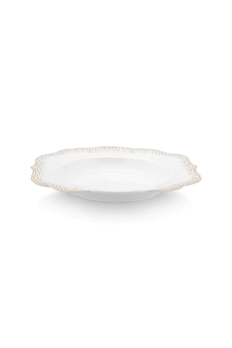 Royal Winter White Deep Plate 23.5cm