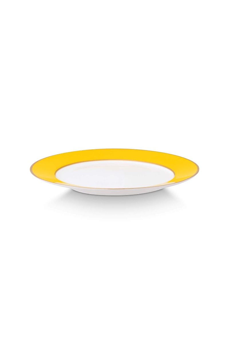 Pip Chique Assiette à petit Déjeuner Jaune 23cm