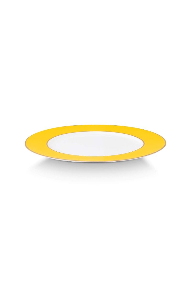 Pip Chique Assiette Plate Jaune 28cm