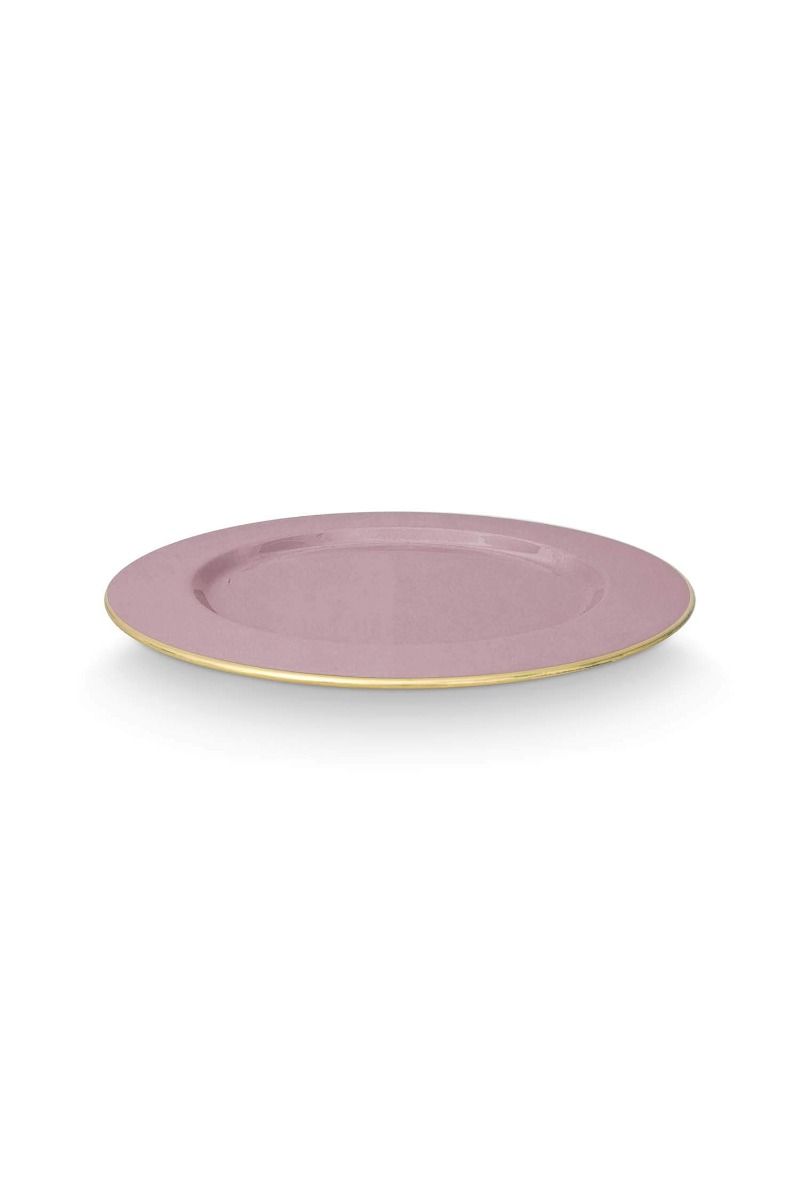 Metal Plate Lilac 32cm