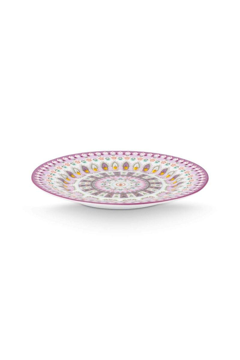 Lily & Lotus Pastry Plate Lilac 17cm