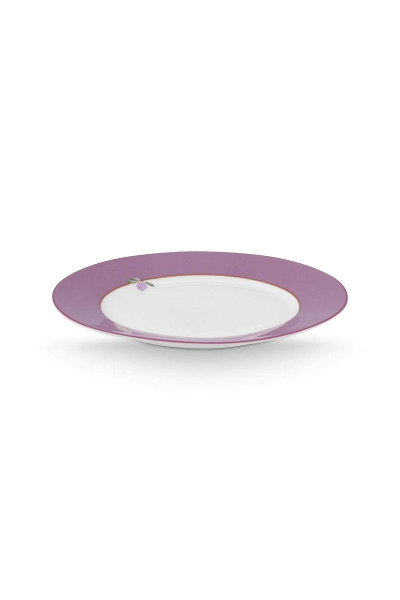 Lily & Lotus Assiette Plate Uni Lilas 26.5cm