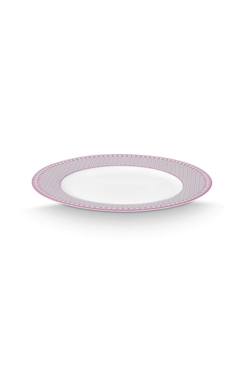 Lily & Lotus Dinner Plate Lilac 26.5cm