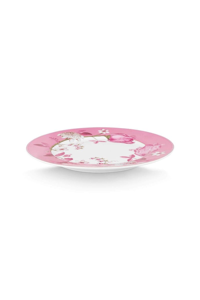 Assiette Jolie Tulipe Rose 32cm
