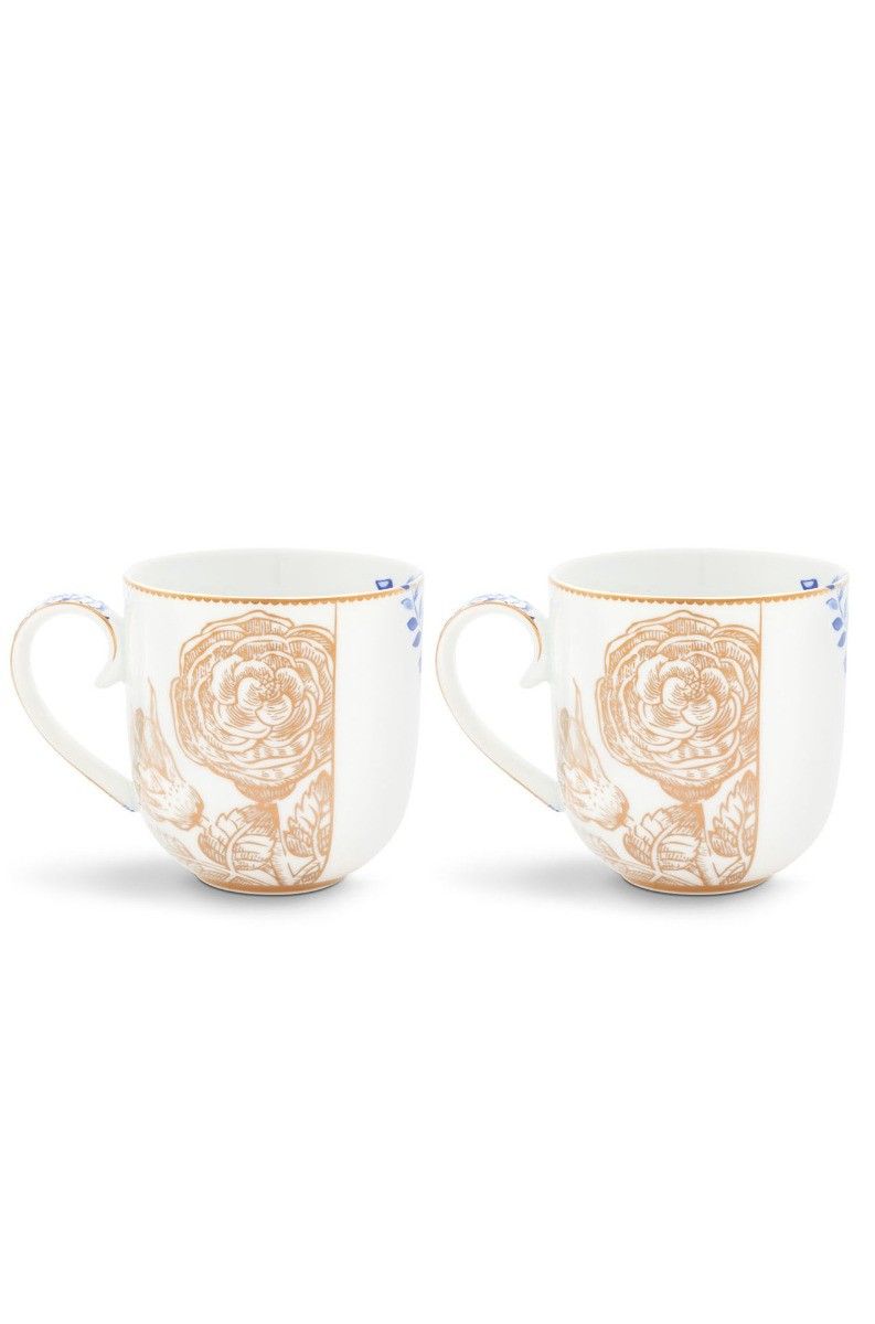 Royal White Set/2 Tassen groß