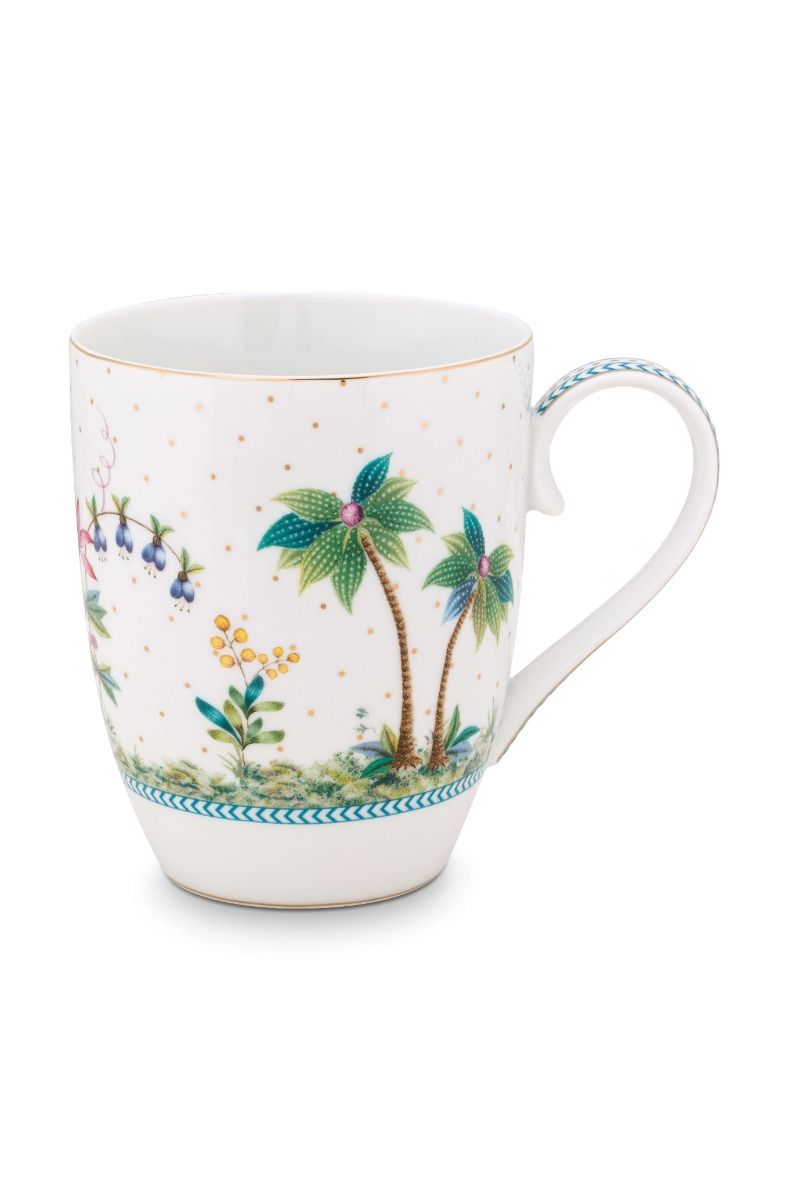 Set Petit Déjeuner Jolie Bleu