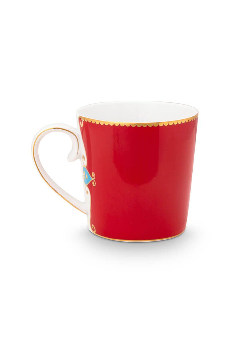 Love Birds Tasse Gross Rot