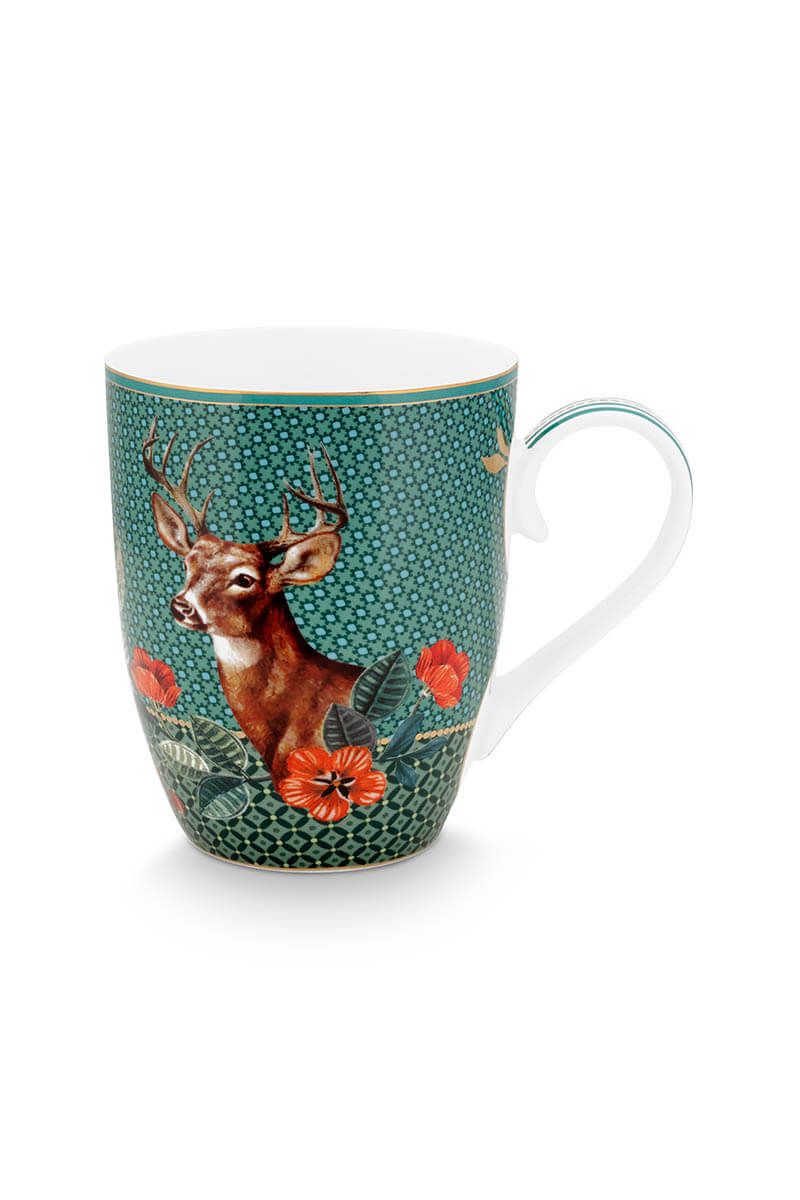 Winter Wonderland Mug Large Green