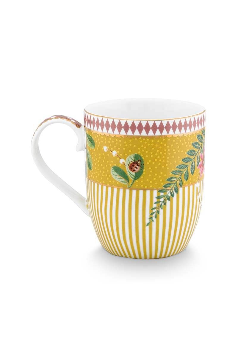 La Majorelle Lot de 2 Tasses à Café Petit Format Jaune