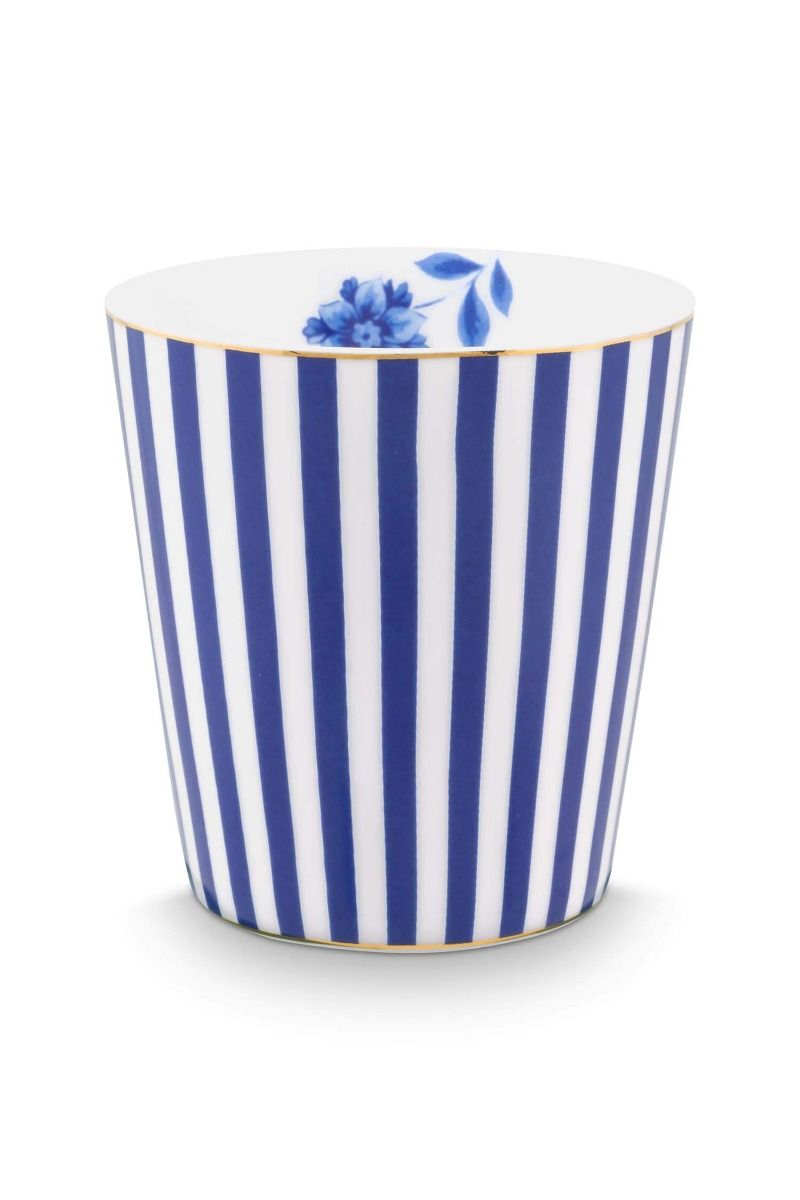 Tasse de Petite Taille & Conseil de Thé Royal Stripes Bleu