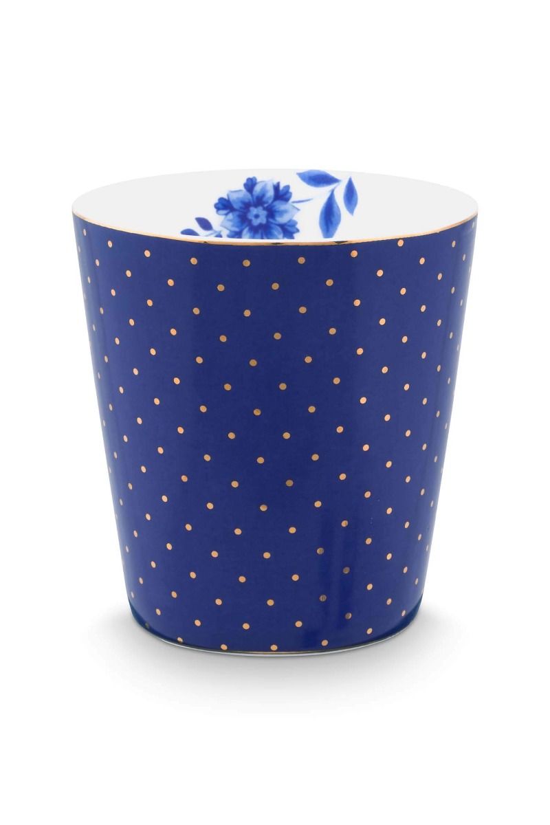 Royal Stripes Mug Dots & Tea Tip Blue