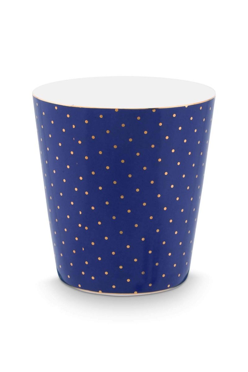 Royal Stripes Mug Dots & Tea Tip Blue
