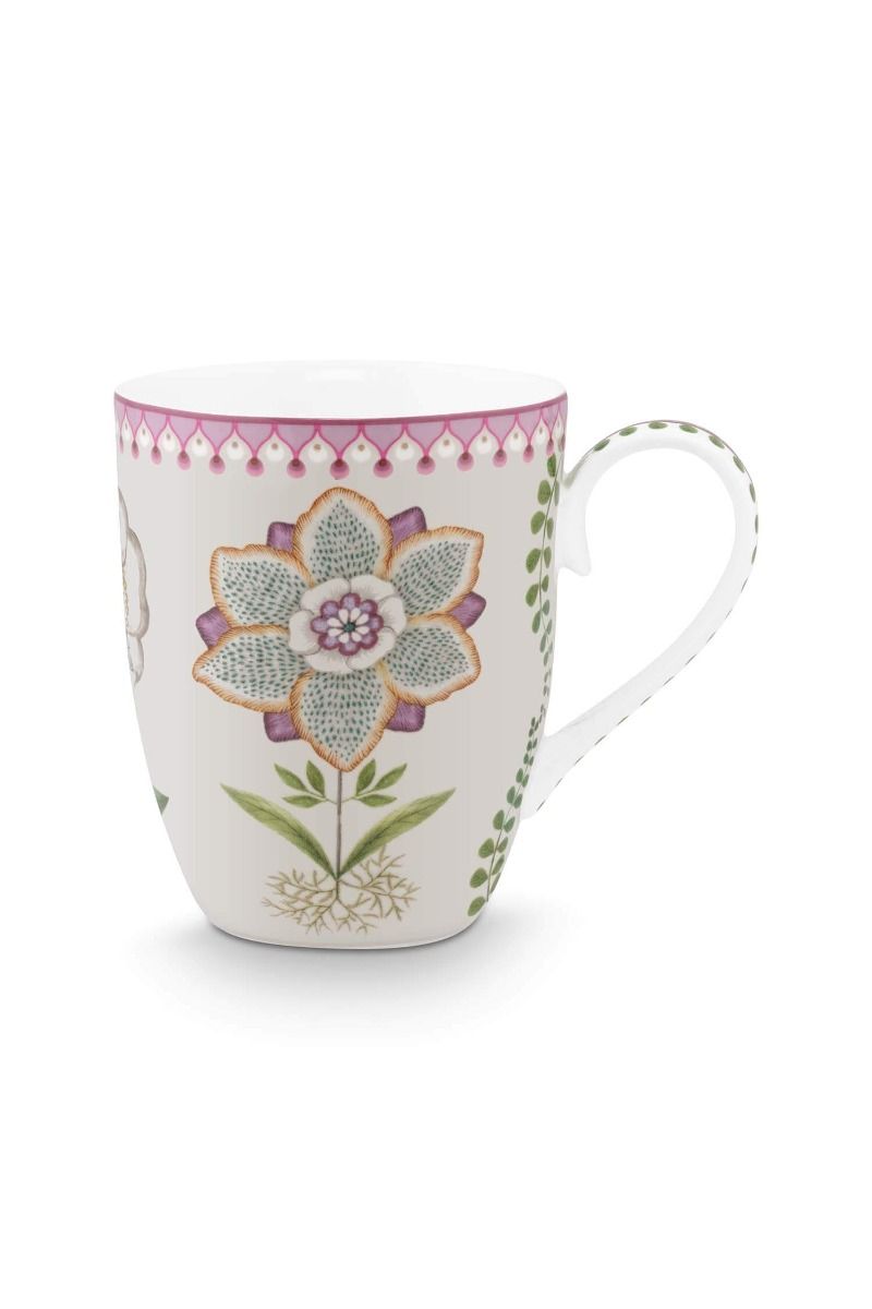 Lily & Lotus Mug Large Lilac 350ml