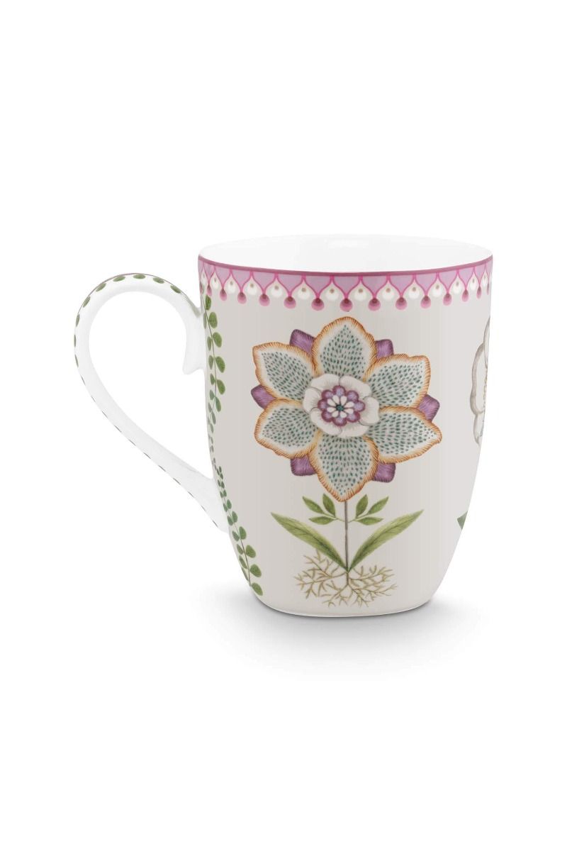 Lily & Lotus Mug Large Lilac 350ml