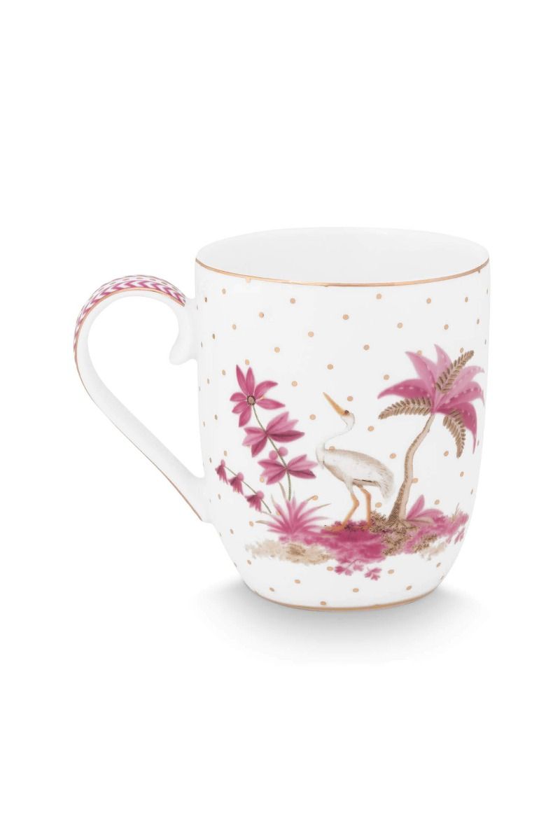 Tasse Klein Jolie Punkte Gold Rosa