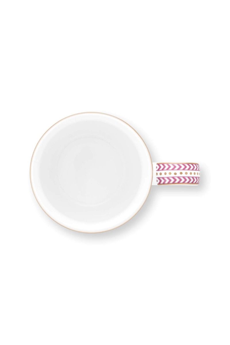 Tasse Klein Jolie Punkte Gold Rosa