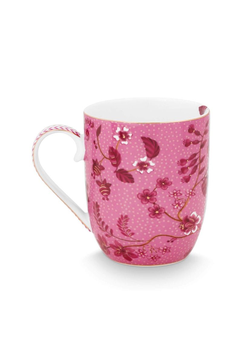 Tasse Klein Jolie Blumen Rosa