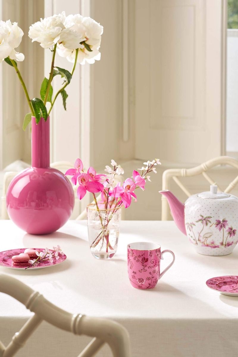 Tasse Klein Jolie Blumen Rosa
