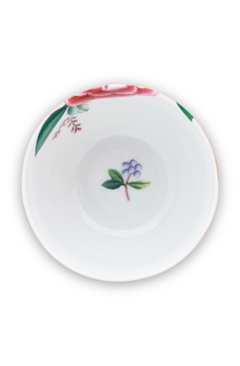 Blushing Birds Schale klein 9,5 cm blau