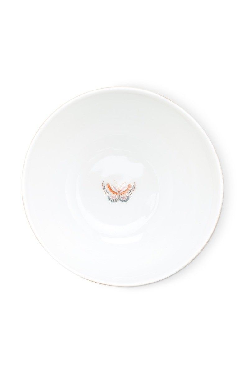 Blushing Birds Star Flower Bowl blue 9.5 cm