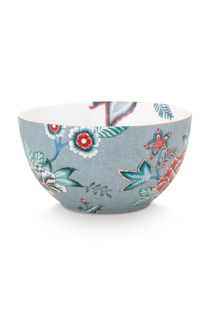 Flower Festival Bowl Light Blue 15 cm