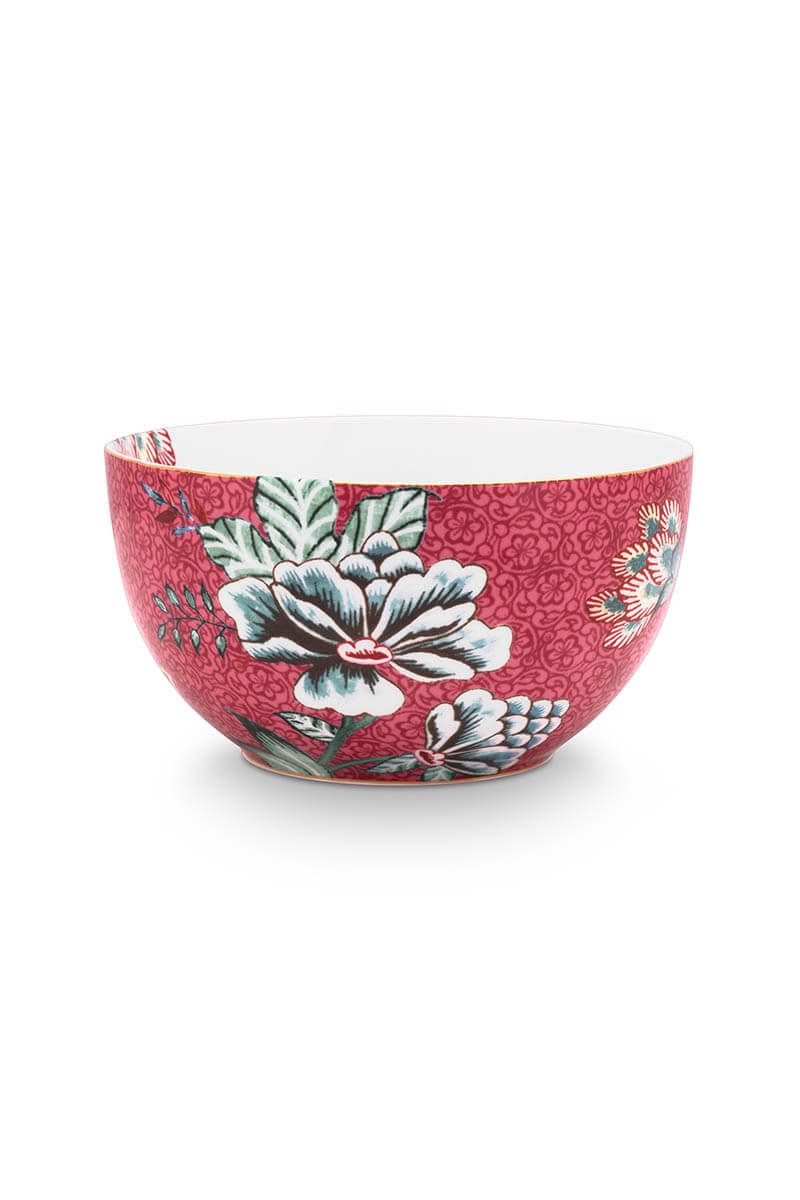 Flower Festival Bowl Dark Pink 12 cm