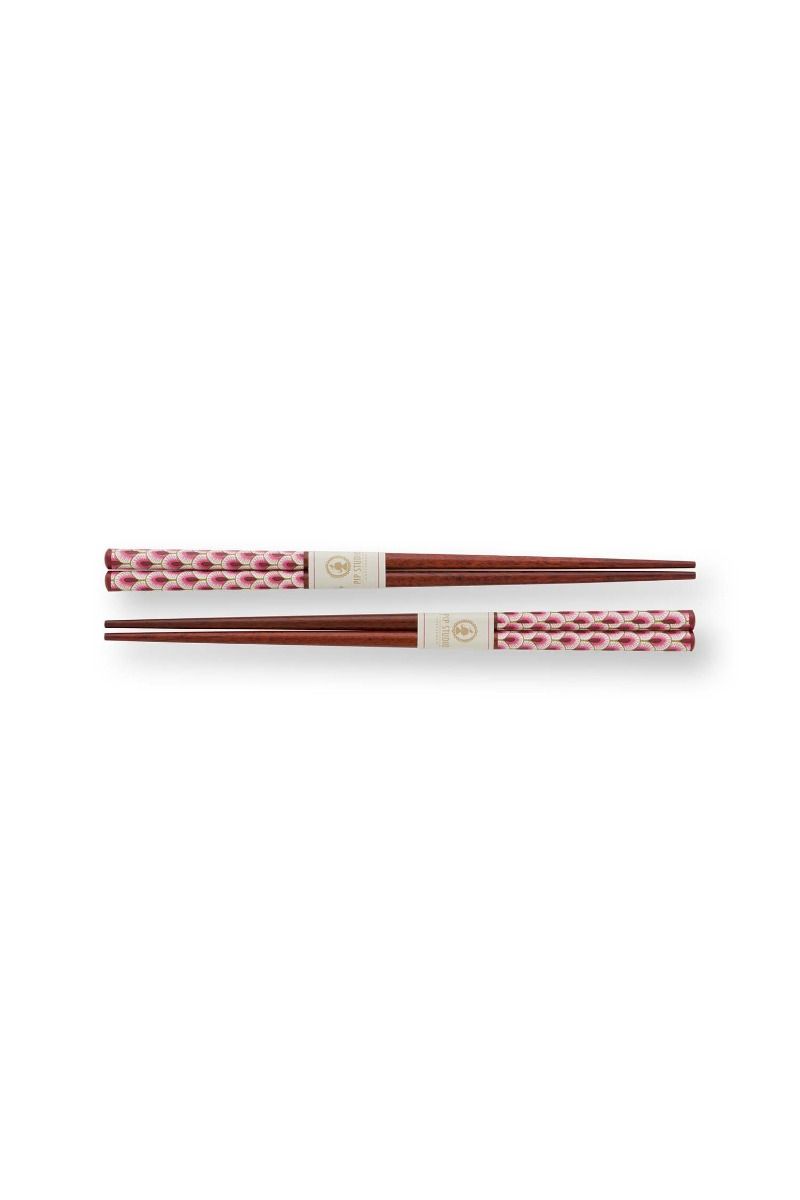 Giftset Bowls 15cm & Chopsticks Oriental Flower Festival Dar