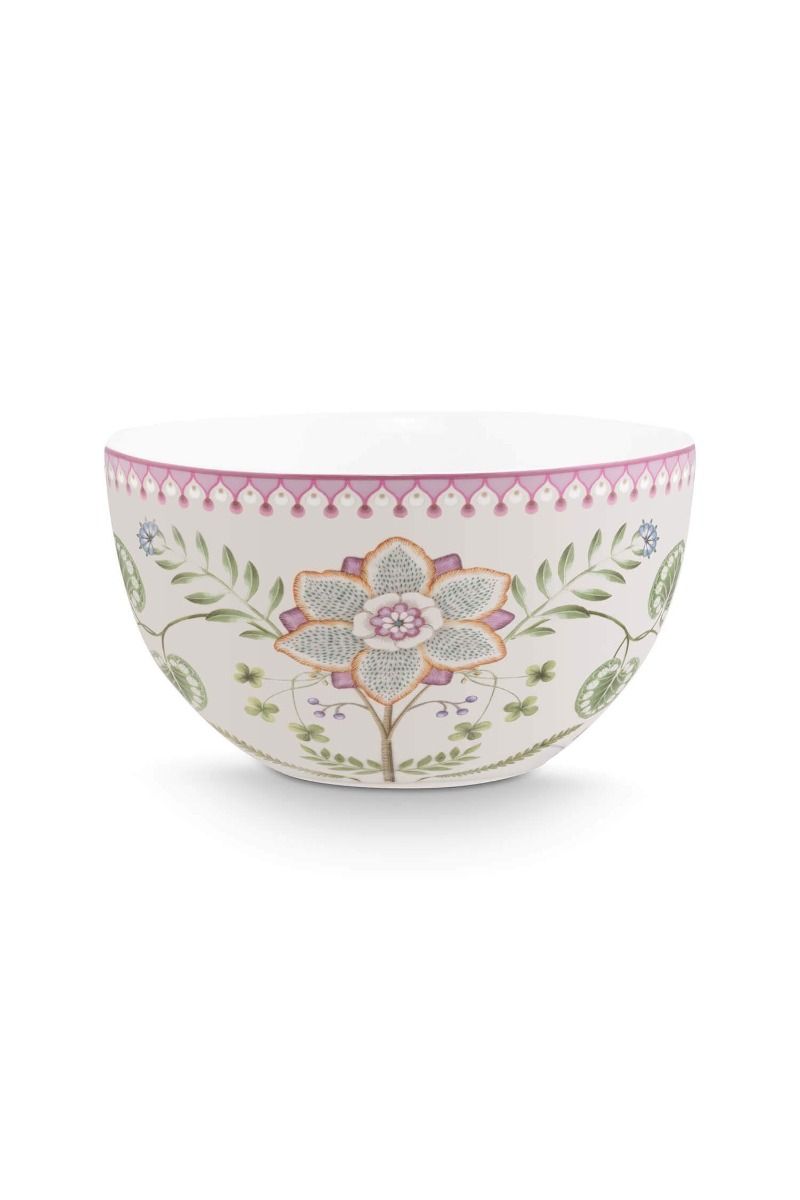 Lily & Lotus Bowl Lilac 18cm