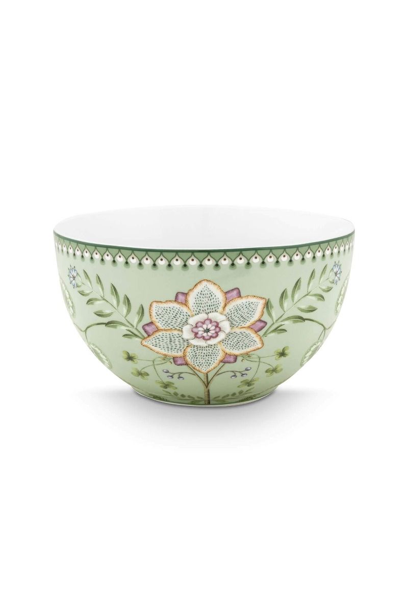 Bowl Lily&Lotus Light Green 18cm