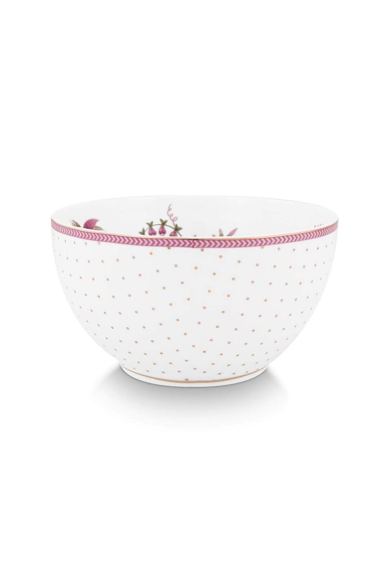 Schale Jolie Punkte Gold Rosa 15cm
