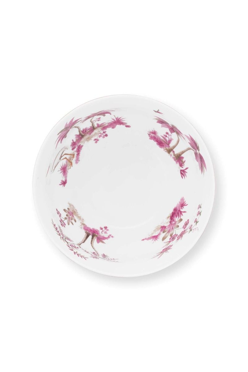 Schale Jolie Punkte Gold Rosa 15cm