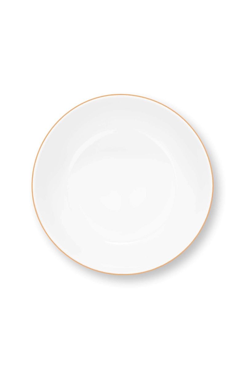 Set/2 Bol Dot Delight Bleu Clair/Or 15cm