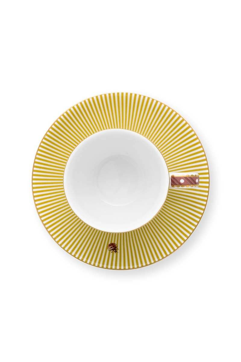 La Majorelle Espresso Cup & Saucer Yellow