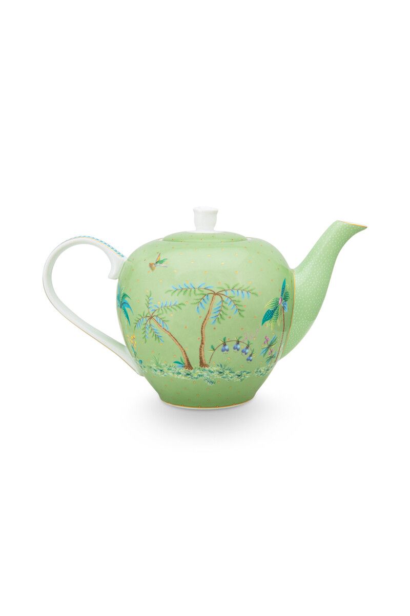 Théière de Petite Taille Jolie en Coloris Vert