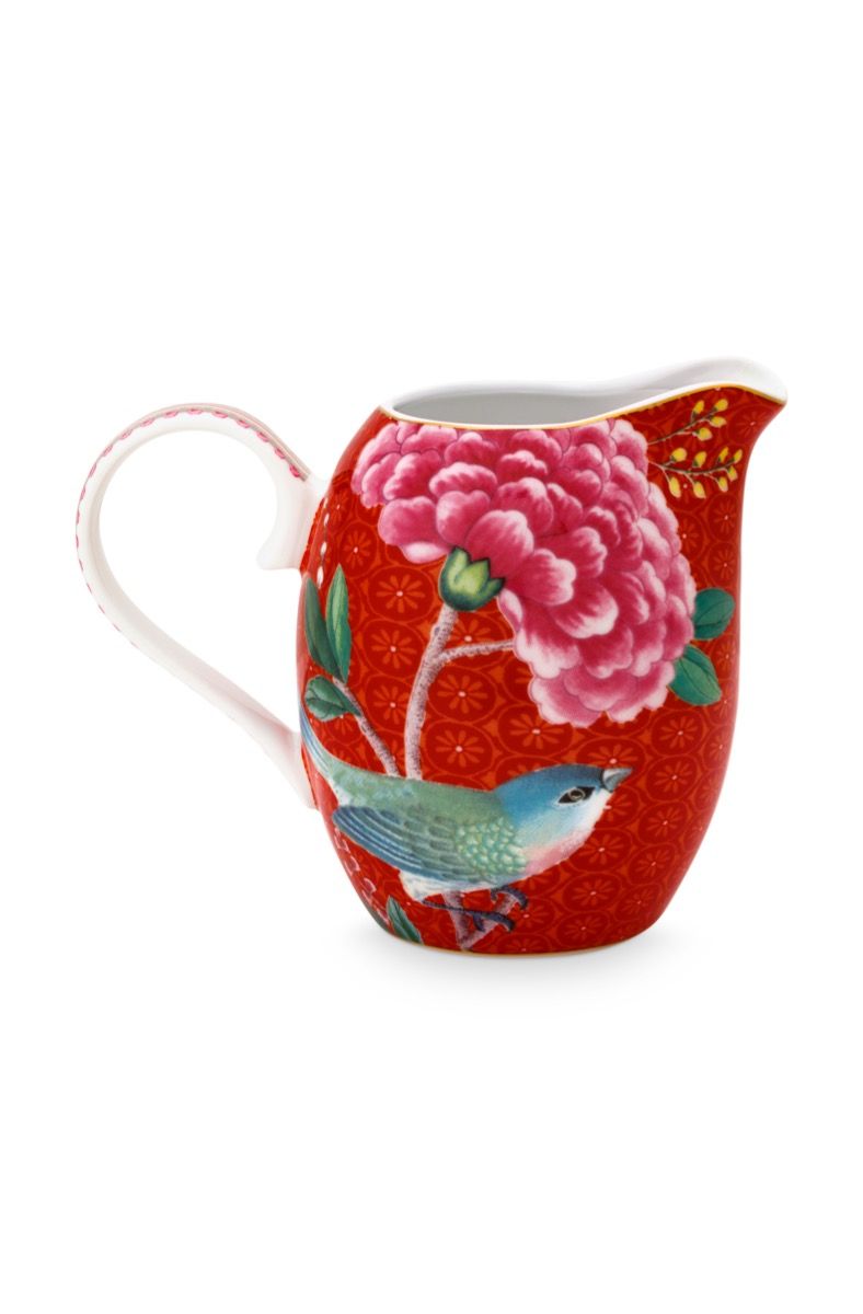 Blushing Birds Jug Small Red