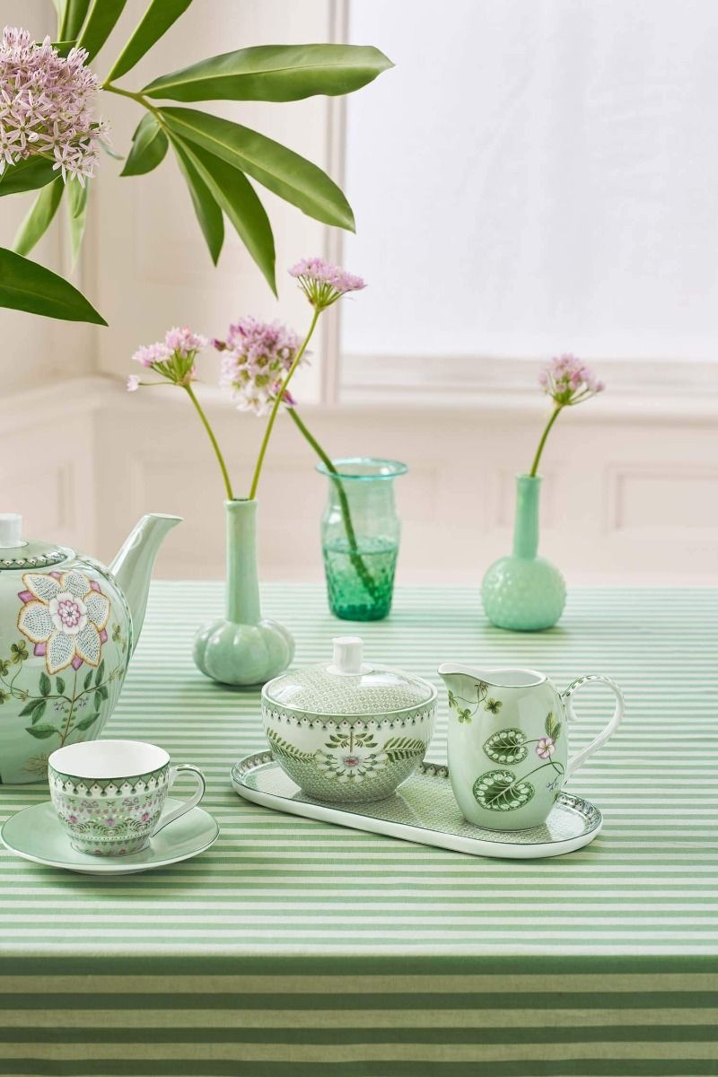 Jug Lily&Lotus Light Green