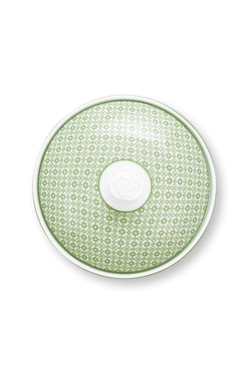Sugar Bowl Lily&Lotus Tiles Light Green