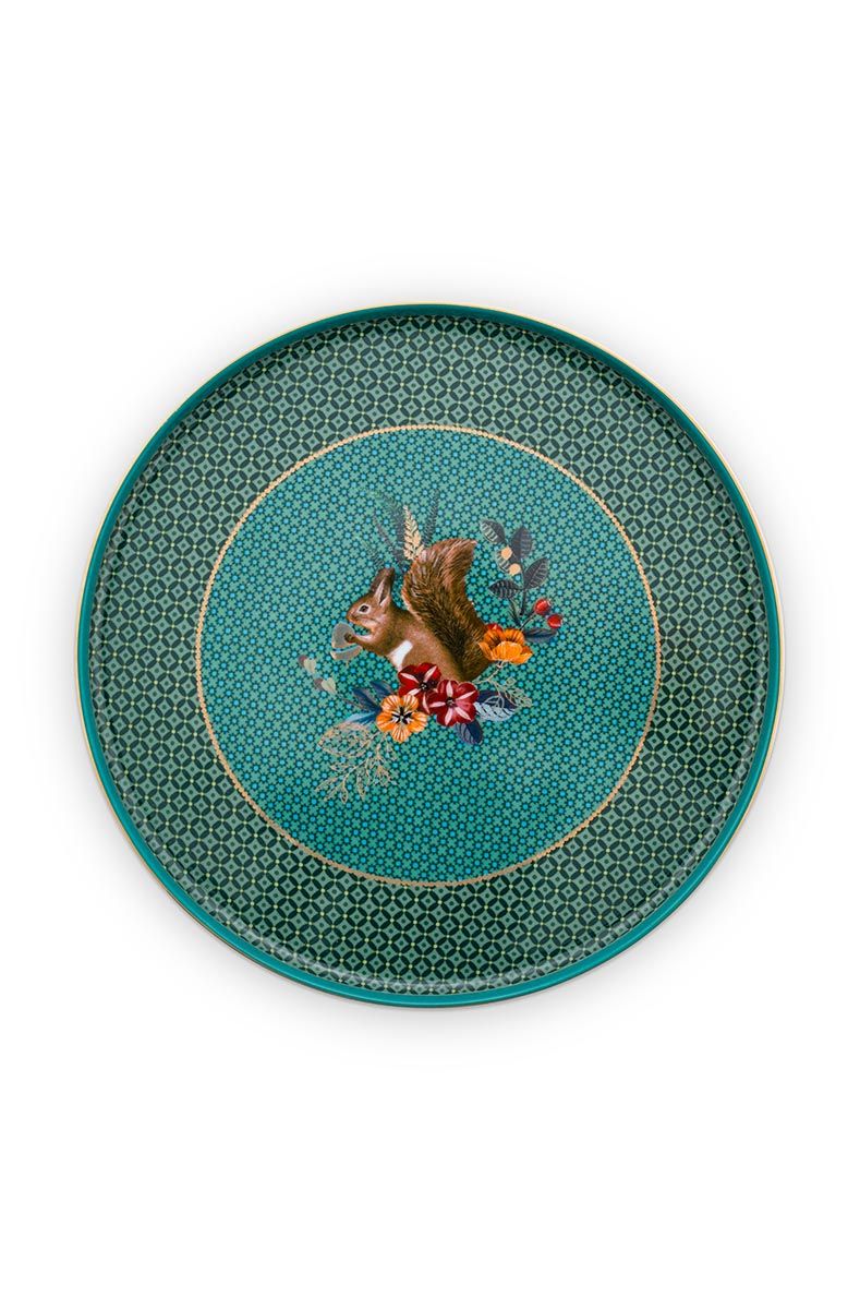 Winter Wonderland Cake Tray Small Green