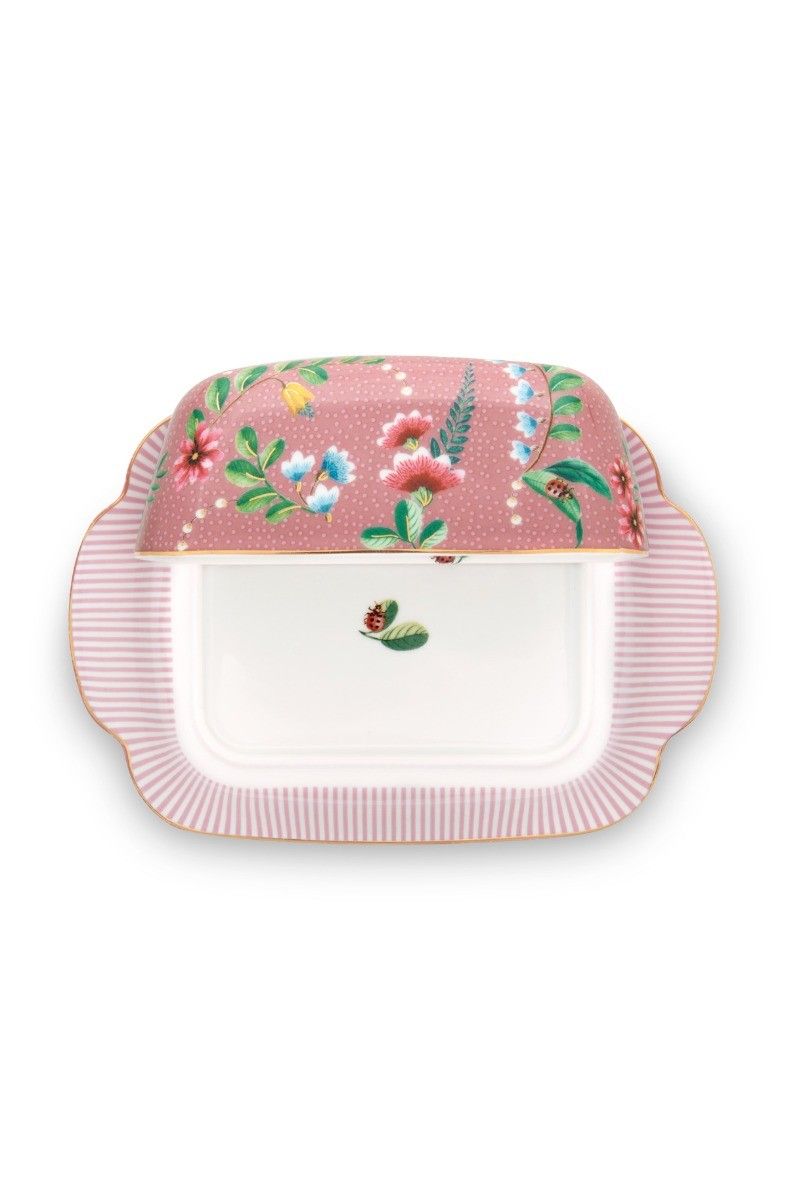 La Majorelle Butter Dish Pink