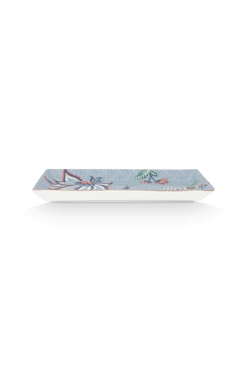 Oriental Flower Festival Sushi Set Blue