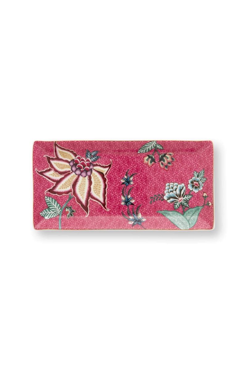 Giftset Square Oriental Flower Festival Dark Pink