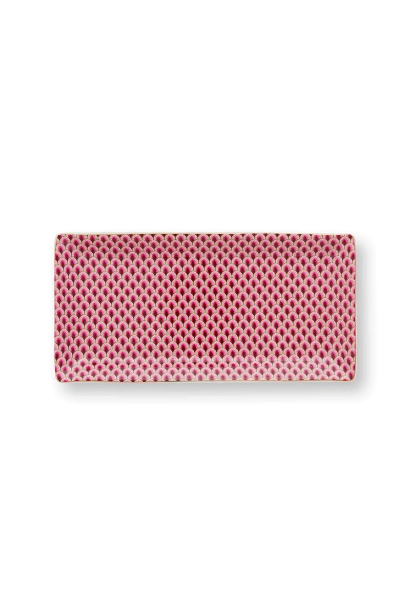 Giftset Square Oriental Flower Festival Dark Pink