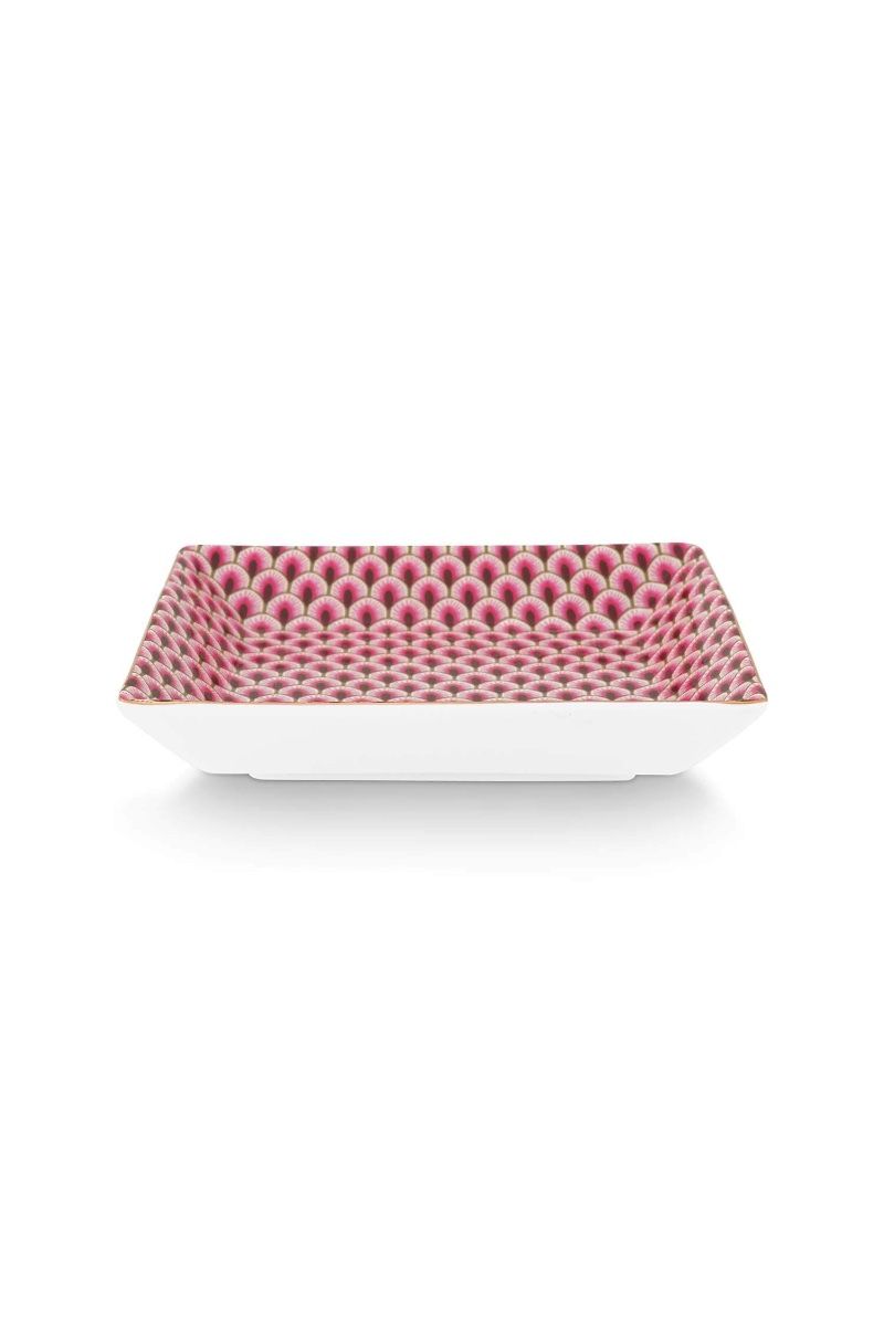 Giftset Square Oriental Flower Festival Dark Pink