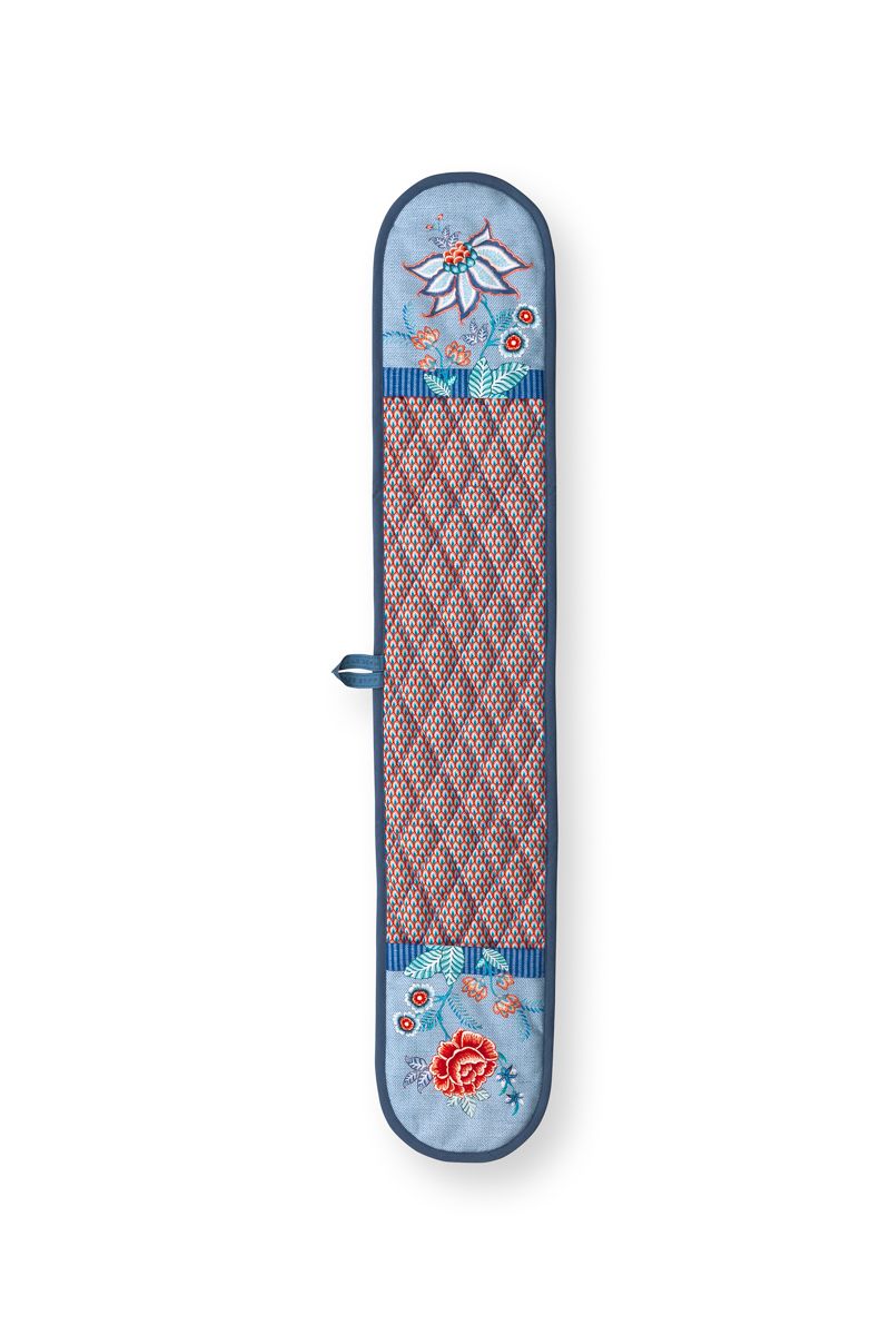 Flower Festival Dubbele Ovenwant Blauw