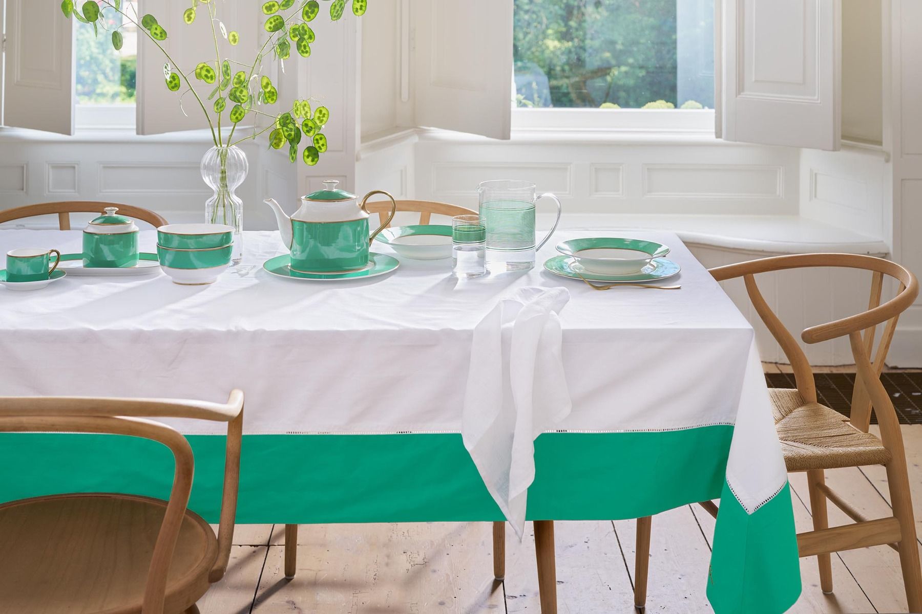 Pip Chique Tablecloth Green