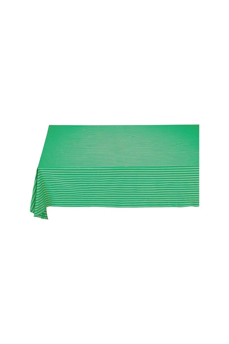 Stripes Tablecloth Green