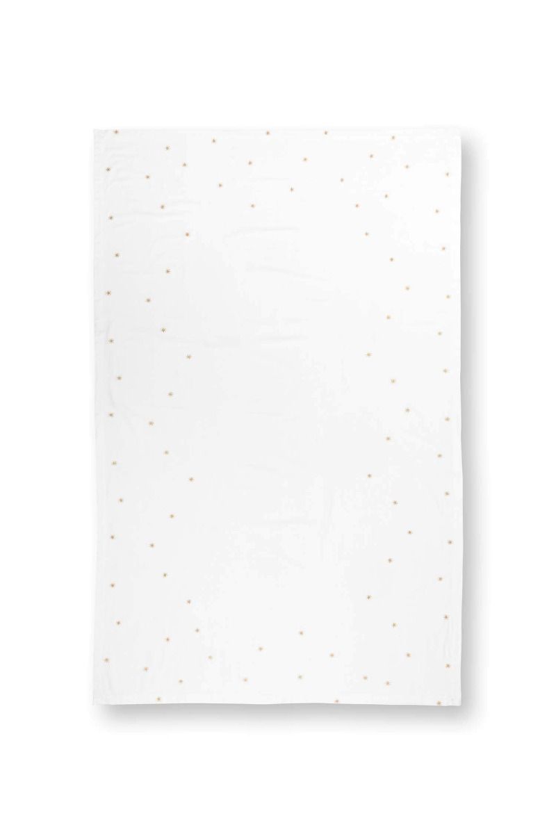 Tablecloth Embroidery Stars Gold